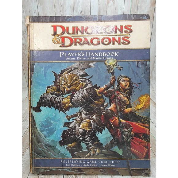 Dungeons & Dragons Other - Dungeons & Dragons Player's Handbook 4th Edition D&D Hardback